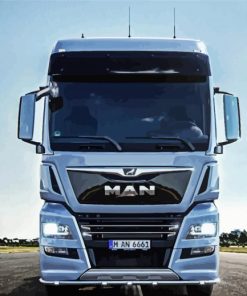 Man Truck Diamond Painting