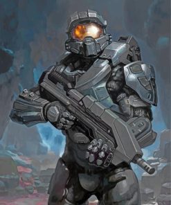 Master Chief Halo Diamond Painting