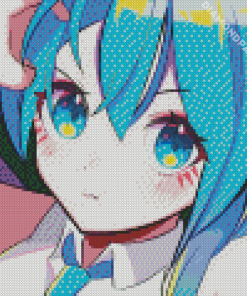 Miku Anime Diamond Painting