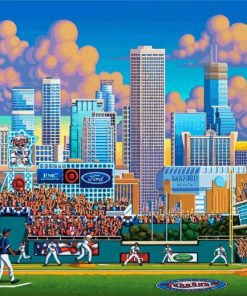 Minnesota Twins Match Diamond Painting