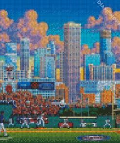 Minnesota Twins Match Diamond Painting