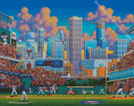 Minnesota Twins Match Diamond Painting