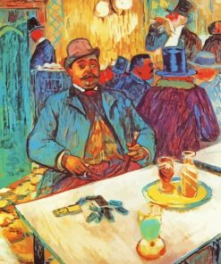 Monsieur Boileau By Toulouse Lautrec Diamond Painting