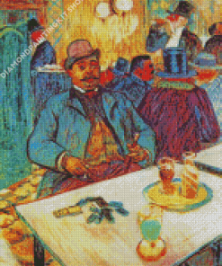 Monsieur Boileau By Toulouse Lautrec Diamond Painting