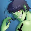 Murdoc Niccals Smoking Diamond Painting