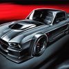 Mustang Eleanor Car Art Diamond Painting