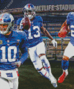 New York Giants Players Diamond Painting