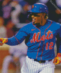 New York Mets Team Baseballer Diamond Painting