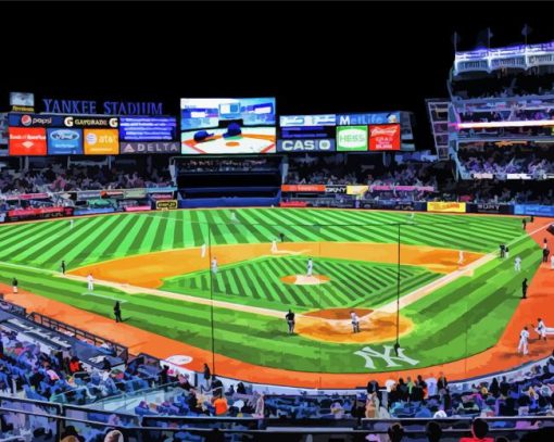 New York Yankees Stadium Diamond Painting