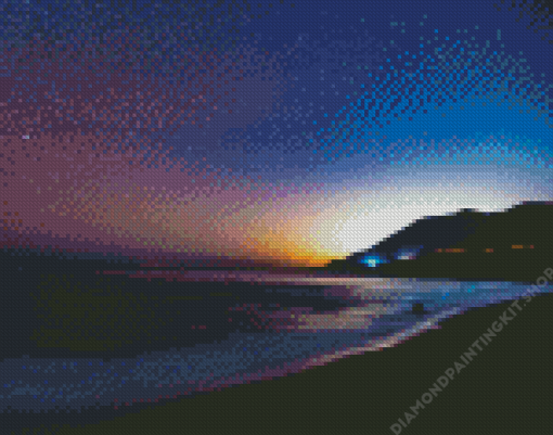 Ocean Stars View Diamond Painting