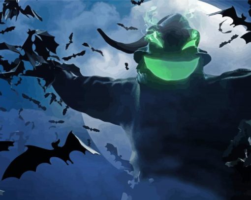 Oogie Boogie And Bats Diamond Painting