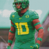 Oregon Football Player Diamond Painting