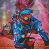 Paintball Game Diamond Painting