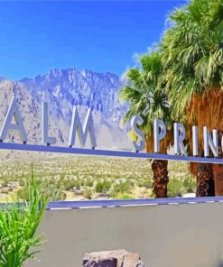 Palm Springs Diamond Painting