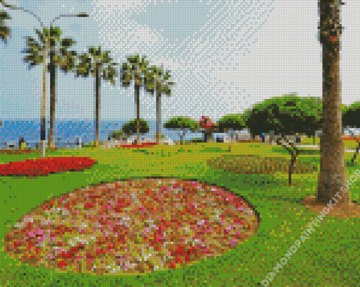 Parque Del Amor Lima Diamond Painting