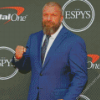 Paul Levesque Triple H Wrestler Diamond Painting