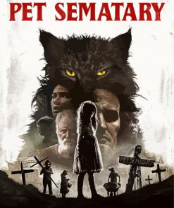 Pet Sematary Movie Poster Diamond Painting