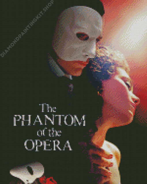 Phantom Of Opera Movie Poster Diamond Painting