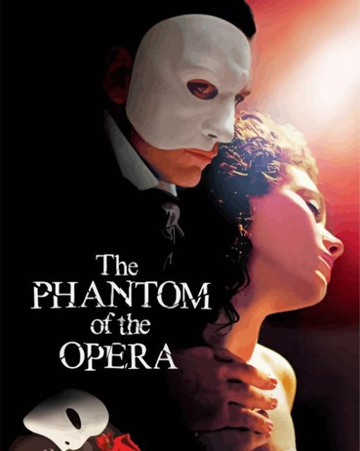 Phantom Of Opera Movie Poster Diamond Painting