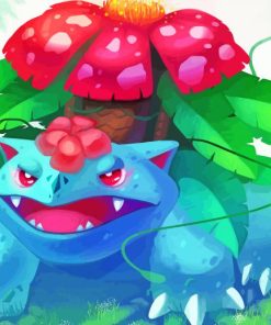 Pokemon Venusaur Diamond Painting