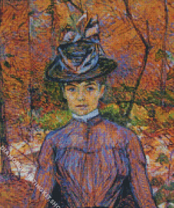 Portrait Of Suzanne Valadon Toulouse Lautrec Diamond Painting