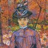 Portrait Of Suzanne Valadon Toulouse Lautrec Diamond Painting