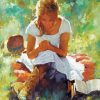 Praying Girl Diamond Painting