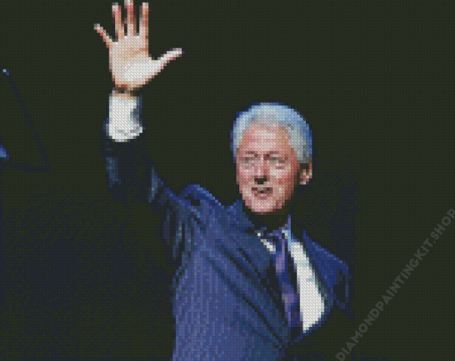 The President Bill Clinton Diamond Painting