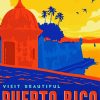 Puerto Rico Poster Diamond Painting