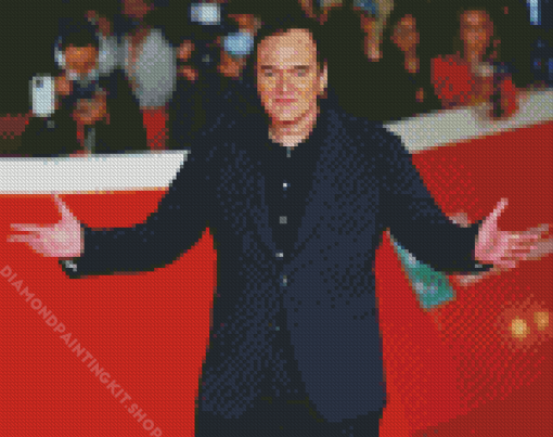 Quentin Tarantino Filmmaker Diamond Painting