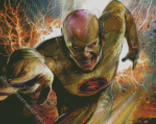 Reverse Flash Animation Diamond Painting