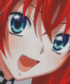 Rias Gremory Anime Character Diamond Painting