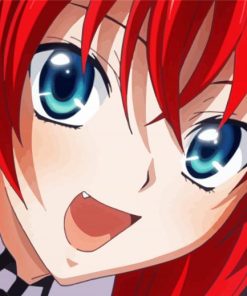 Rias Gremory Anime Character Diamond Painting