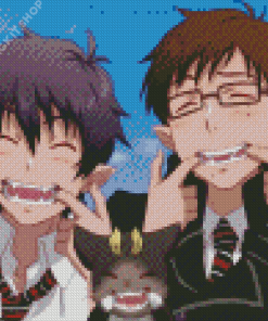 Rin Okumura And Yukio Okumura Diamond Painting