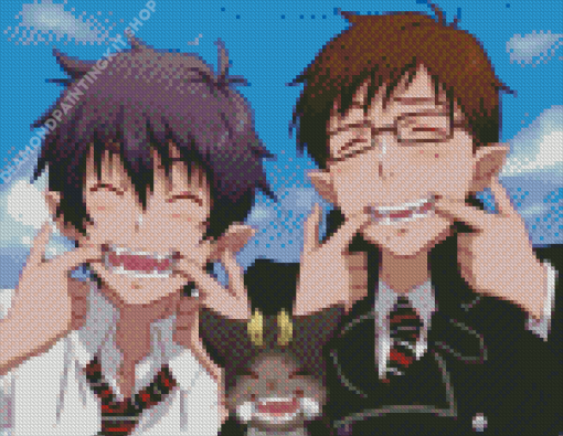 Rin Okumura And Yukio Okumura Diamond Painting