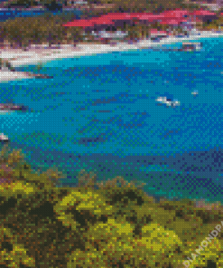 Roatan Beach Diamond Painting