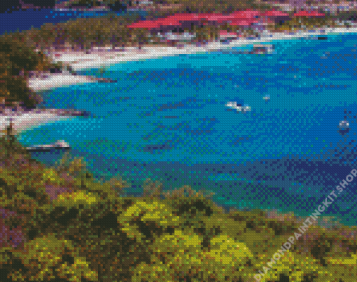 Roatan Beach Diamond Painting