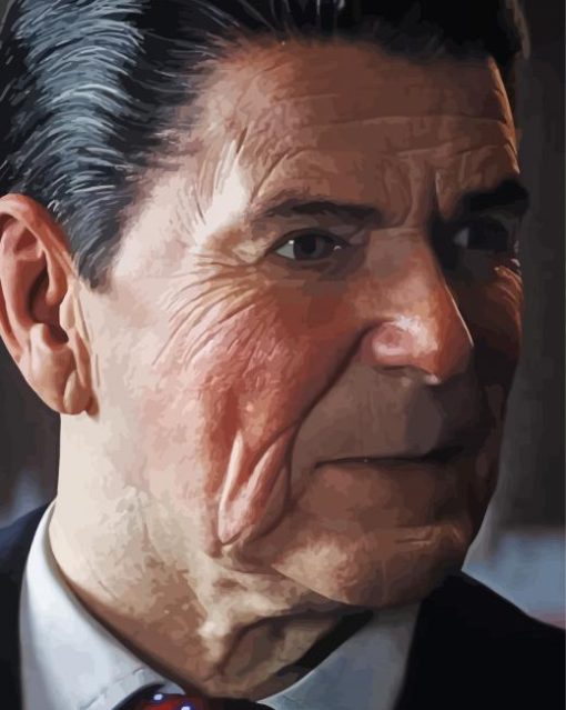 Ronald Reagan Diamond Painting