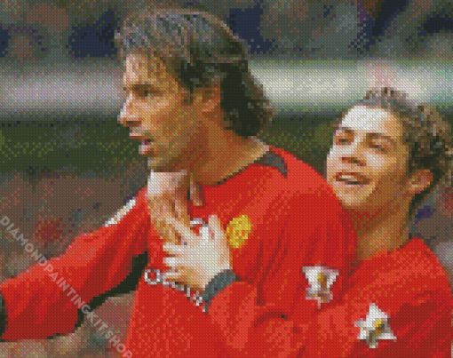 Ruud Van And Cristiano Ronaldo Diamond Painting