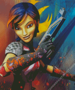 Sabine Wren Diamond painting