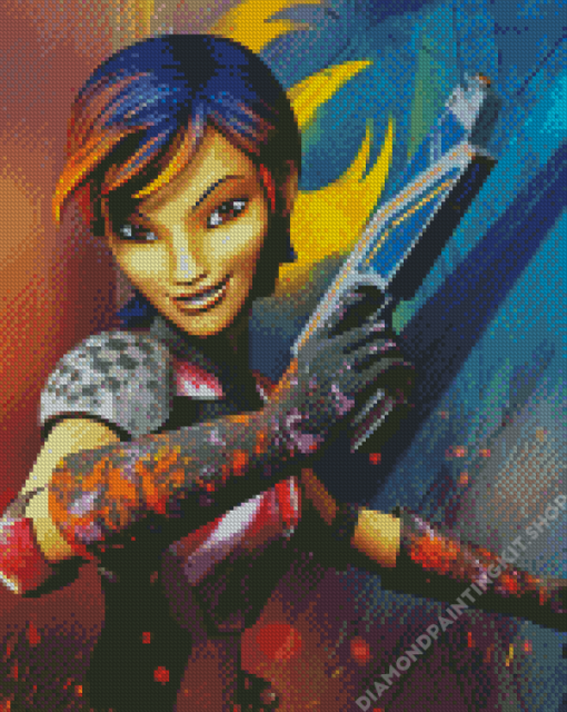 Sabine Wren Diamond painting