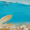 Sand And Seashells Underwater Diamond Painting