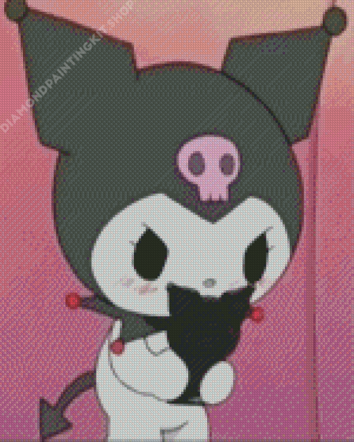 Sanrio Cartoon Kuromi Diamond Painting