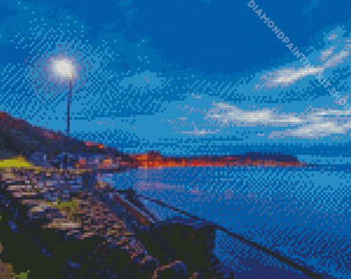 Scarborough Seascape Diamond Painting