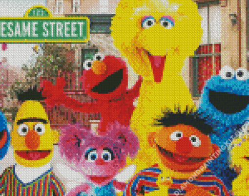 Sesame Street Diamond Painting