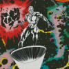 Silver Surfer Diamond Painting