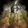 Sitting Bull Native American Chief Diamond Painting