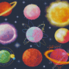 Space Planets Diamond Painting