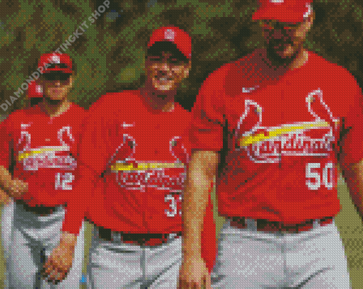 St Louis Cardinals Players Diamond Painting