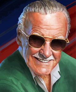 Stan Lee Art Diamond Painting